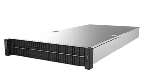 FlacheSAN2N108M-D5 2U with 108x hot-swappable Intel® EDSFF (E1.L) NVMe SSD bays