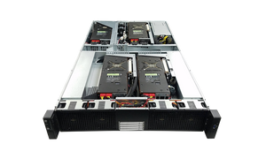 GridStreams-GS206G-UN 2U AMD EPYC Server with 6 GPUs and 6 NVMe 2200W HRP